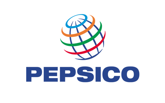 Logo PepsiCo sur fond blanc