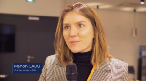Manon Cadu, chef des ventes DIM