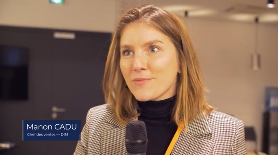 Manon Cadu, chef des ventes DIM