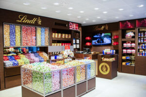 Visuel magasin Lindt