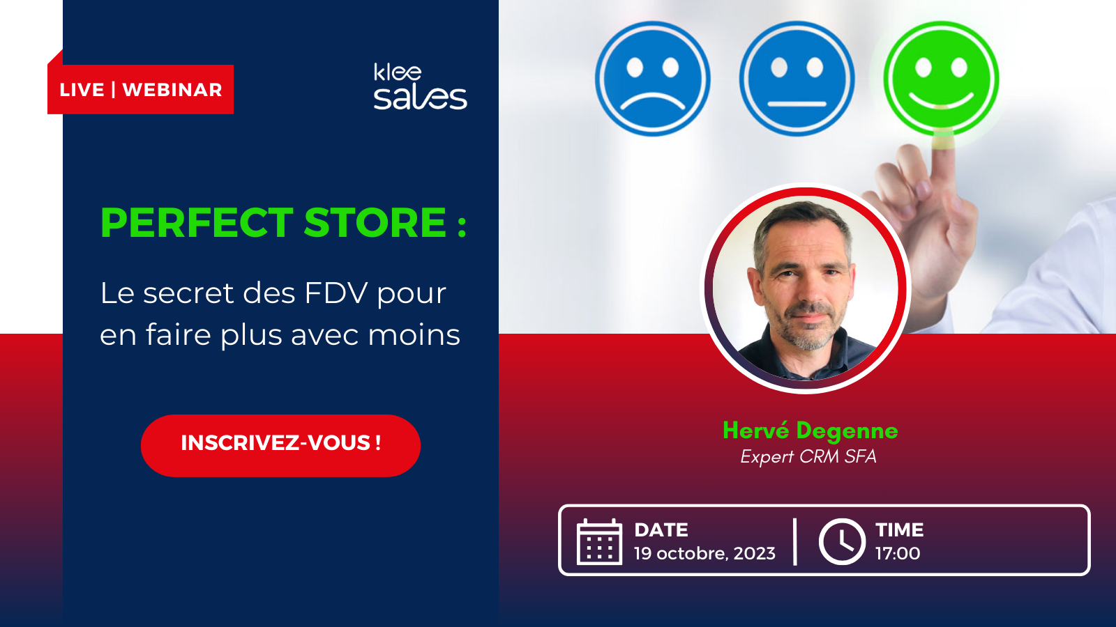 Invitation Webinar Perfect Store